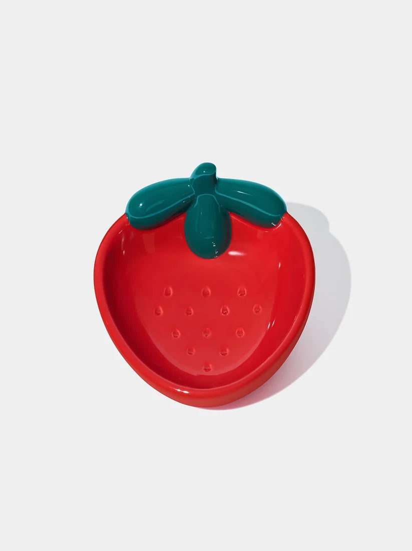 Керамічна миска Strawberry Ceramic Pet Bowl Vetreska