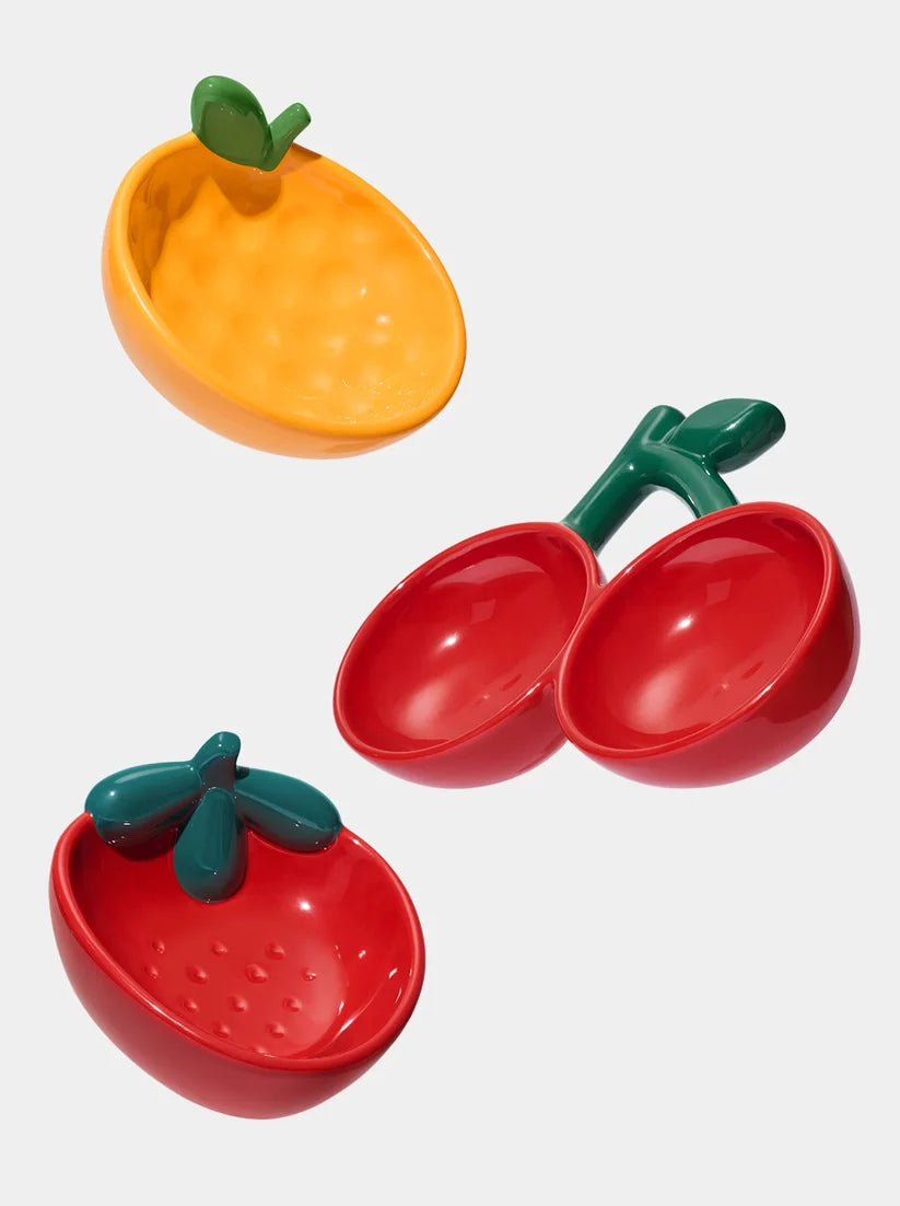 Керамічна миска Strawberry Ceramic Pet Bowl Vetreska
