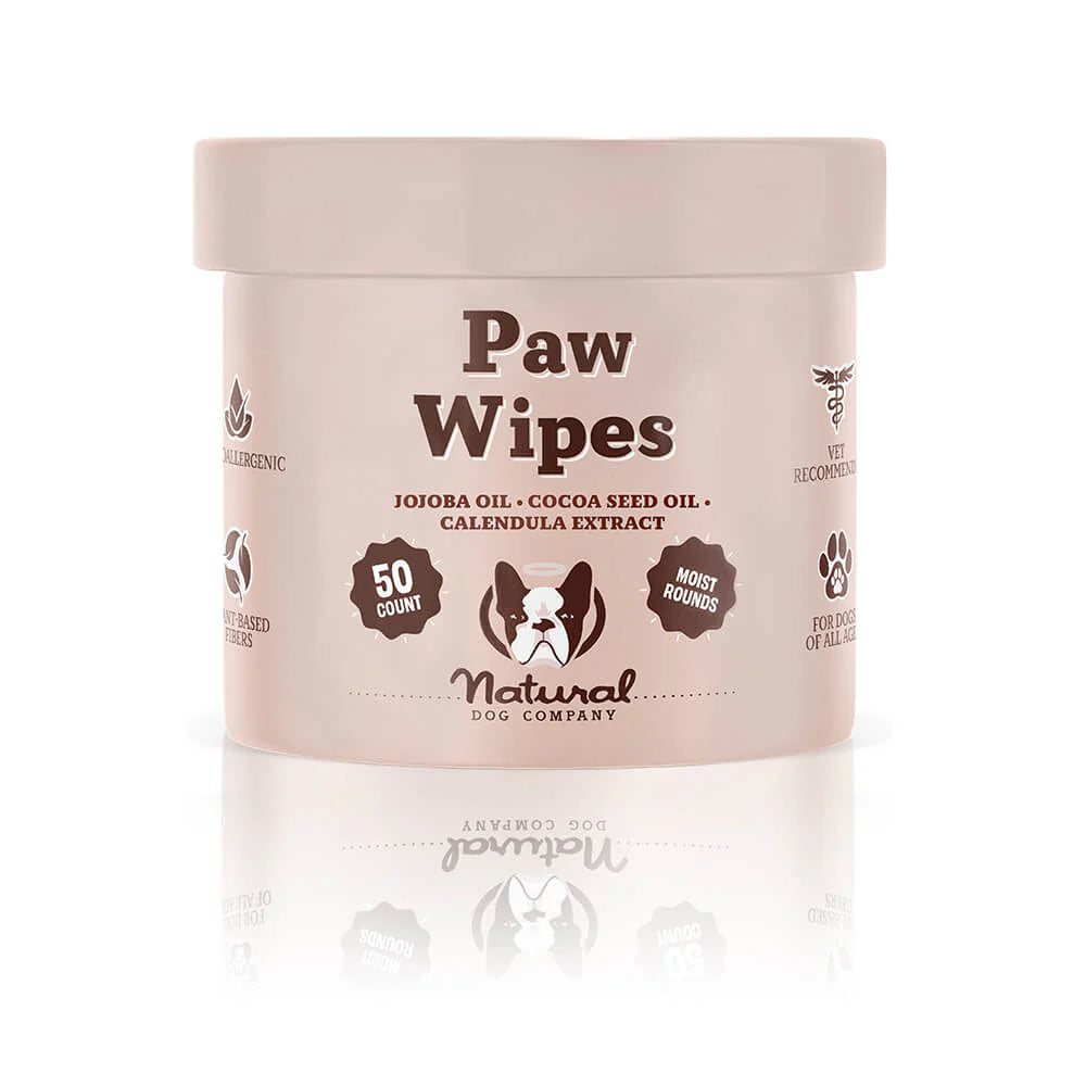 Серветки для лап Paw Wipes Natural Dog Company 50 шт