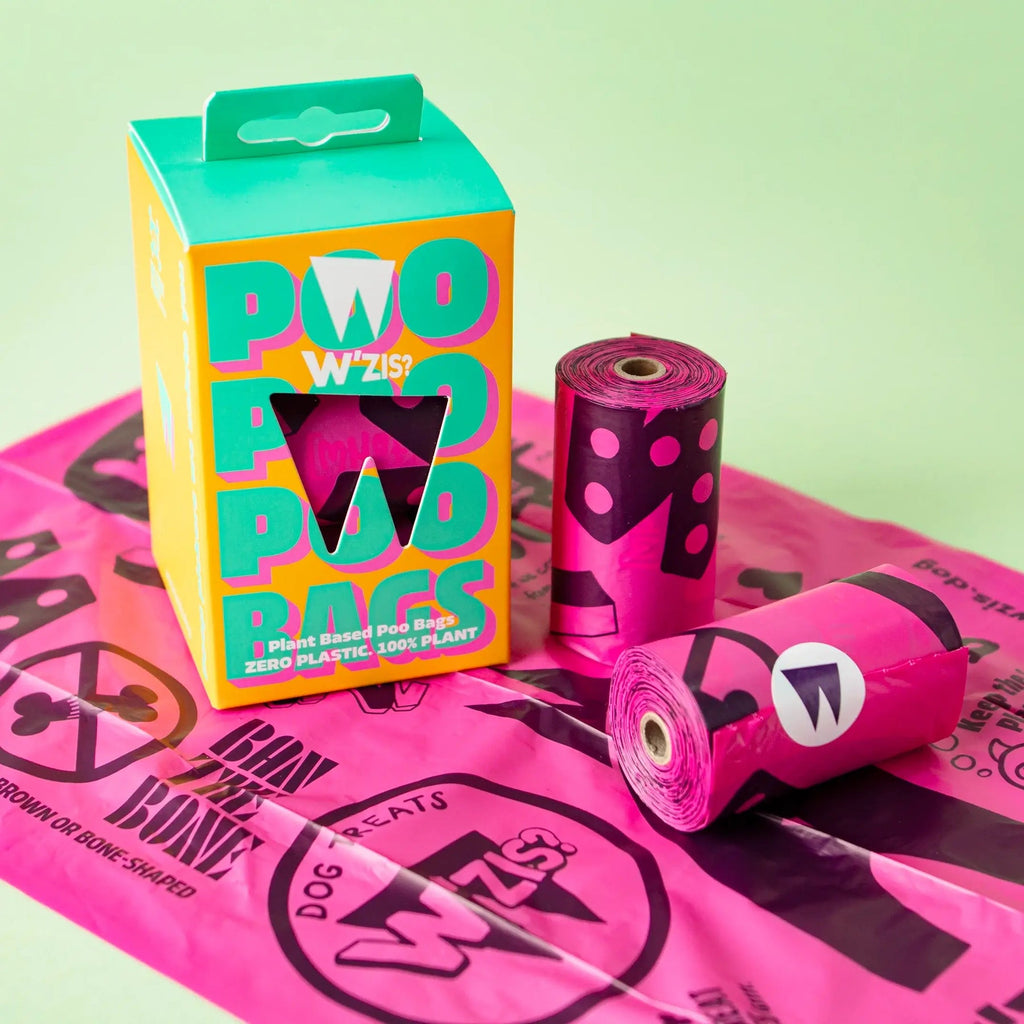 Набір з 90 компостованих мішечків для какуль на рослинній основі W'ZIS