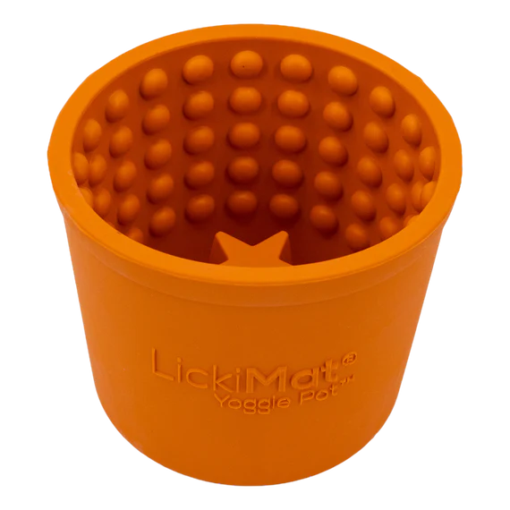 Чаша для повільного годування Yoggie Pot LickiMat