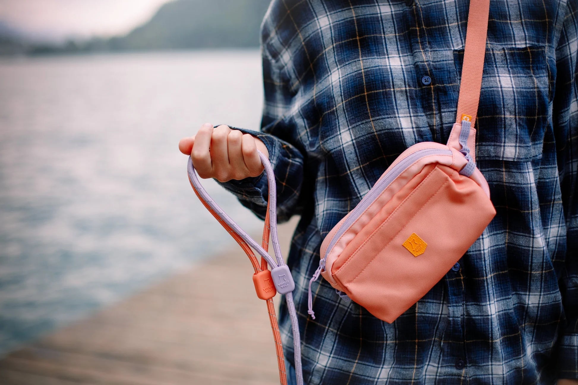 Сумочка поясна для прогулянок Alpha 360 Hip Pack Salmon Pink Mix Woolly Wolf