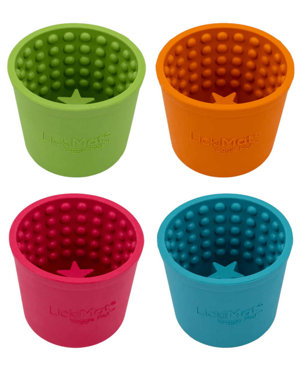 Чаша для повільного годування Yoggie Pot LickiMat