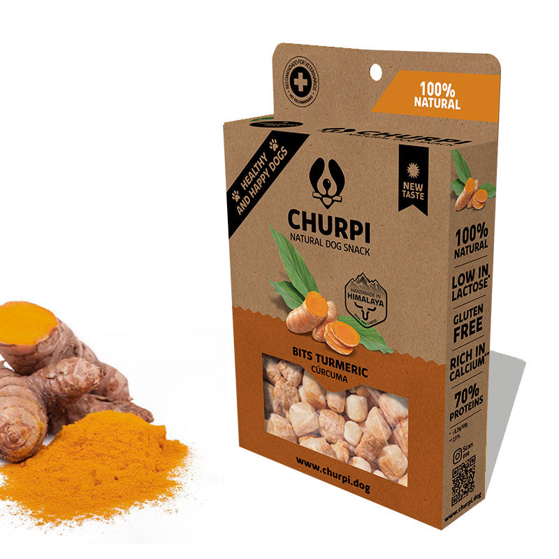 Bits з гімалайського сиру з куркумою Turmeric Churpi