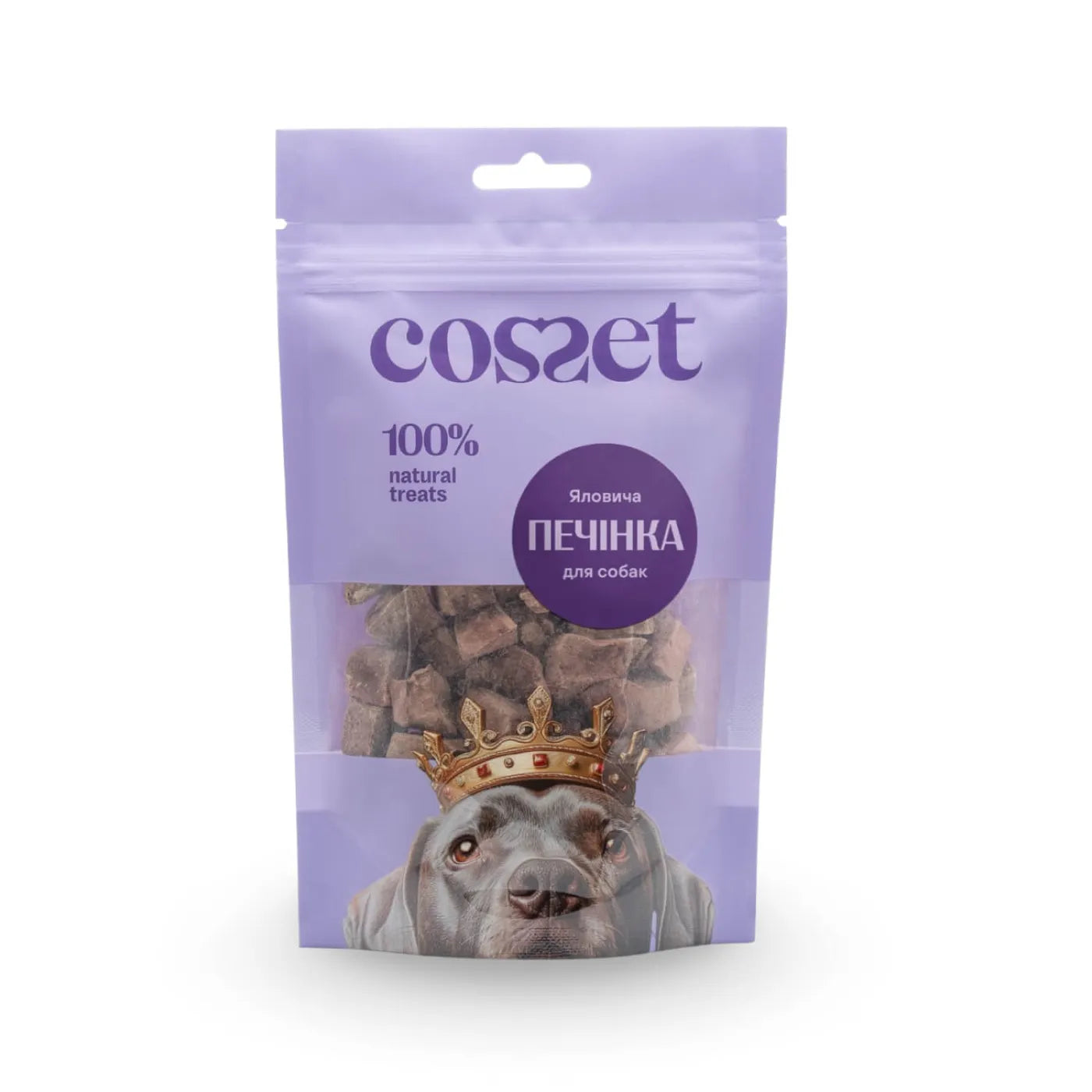 Ліофілізована яловича печінка для собак Cosset 40 г