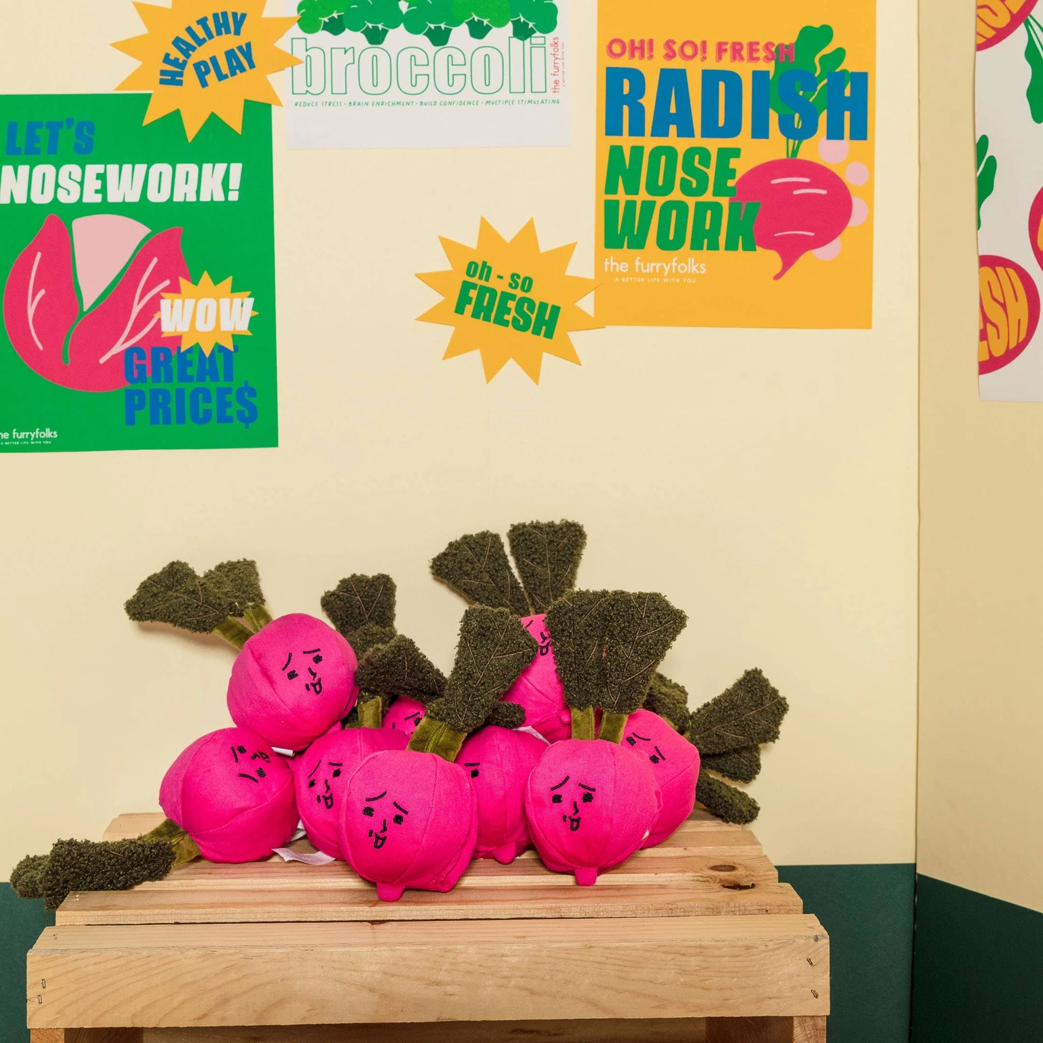 Пошукова іграшка Radish The Furryfolks