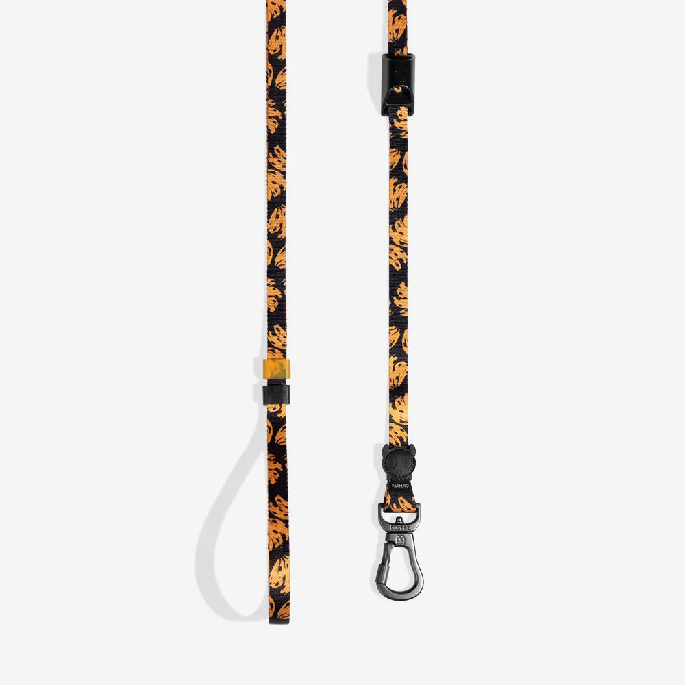 Повідець для собак Long Leash Farm Rio Bossa Banana Zee.Dog 1.75-3 м