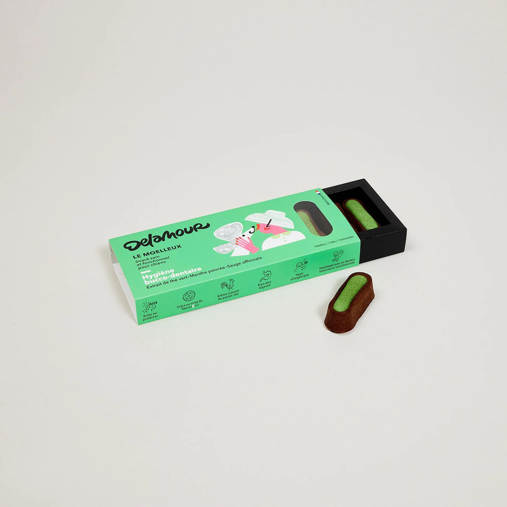 Еклери гігієна ротової порожнини рота Le Moelleux Hygiène bucco-dentaire Delamour Paris