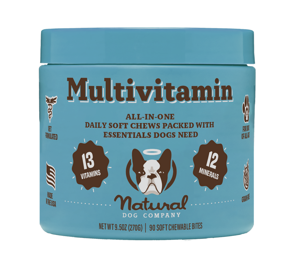 Мультивітамінний комплекс Multivitamin Natural Dog Company 90шт