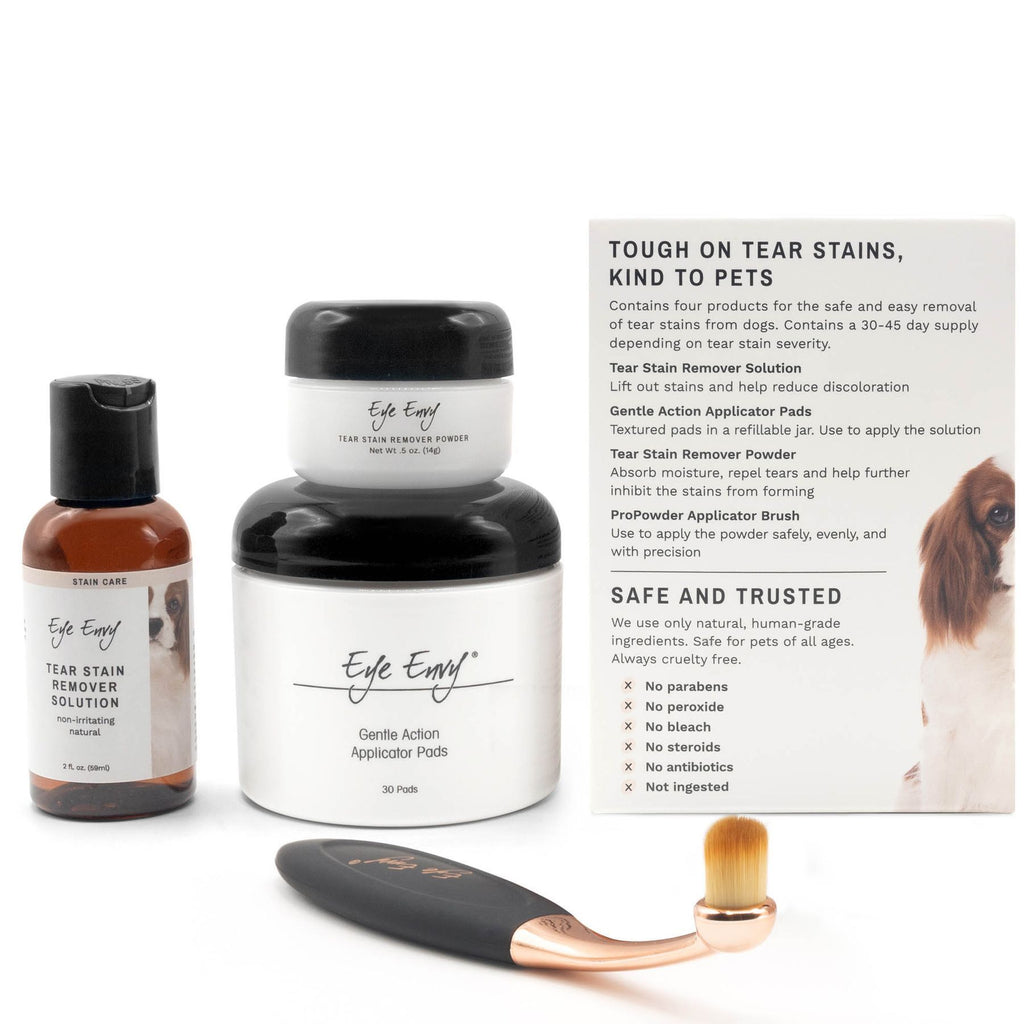 Набір для видалення слізних доріжок з маленькою щіточкою Starter Kit Eye Envy