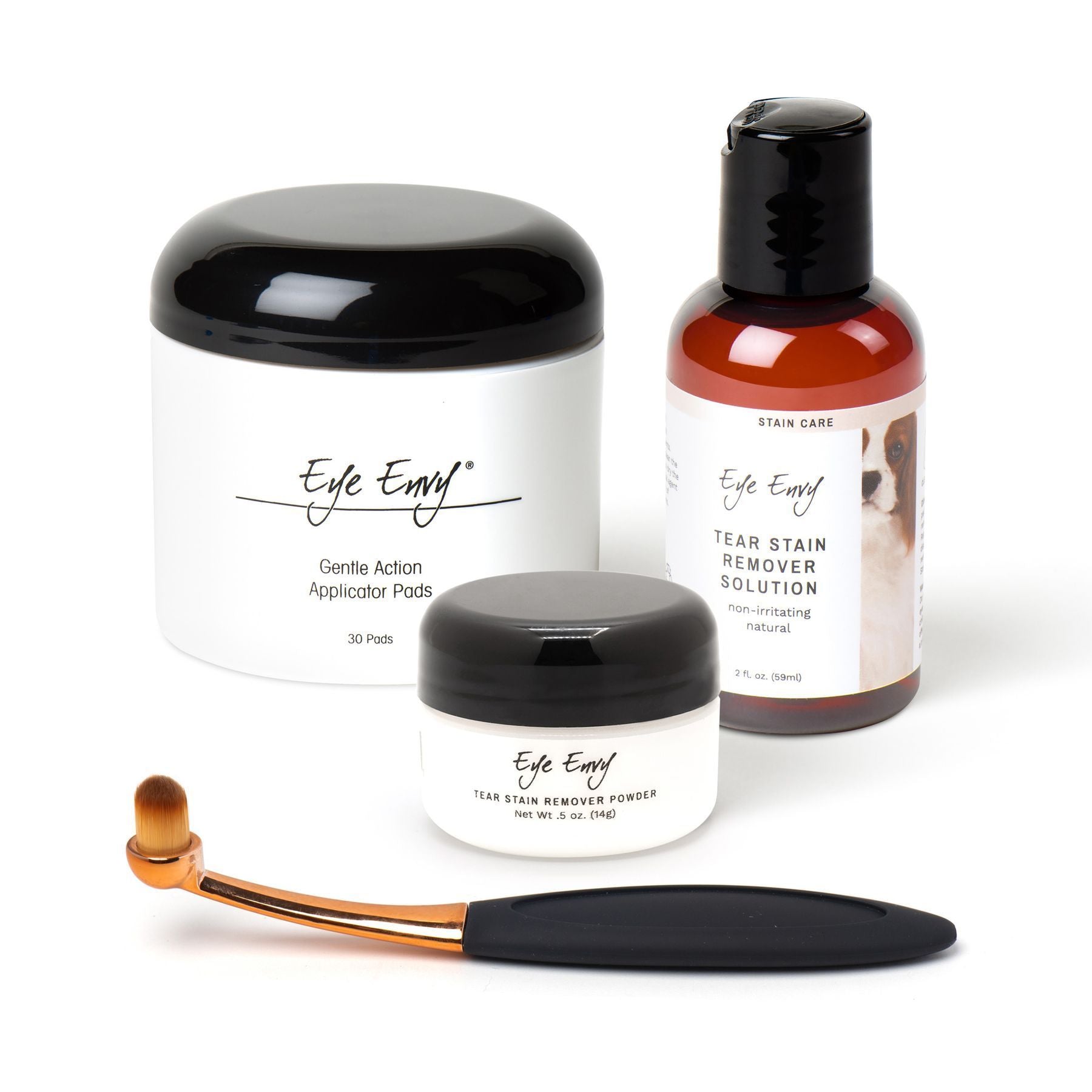 Набір для видалення слізних доріжок з маленькою щіточкою Starter Kit Eye Envy