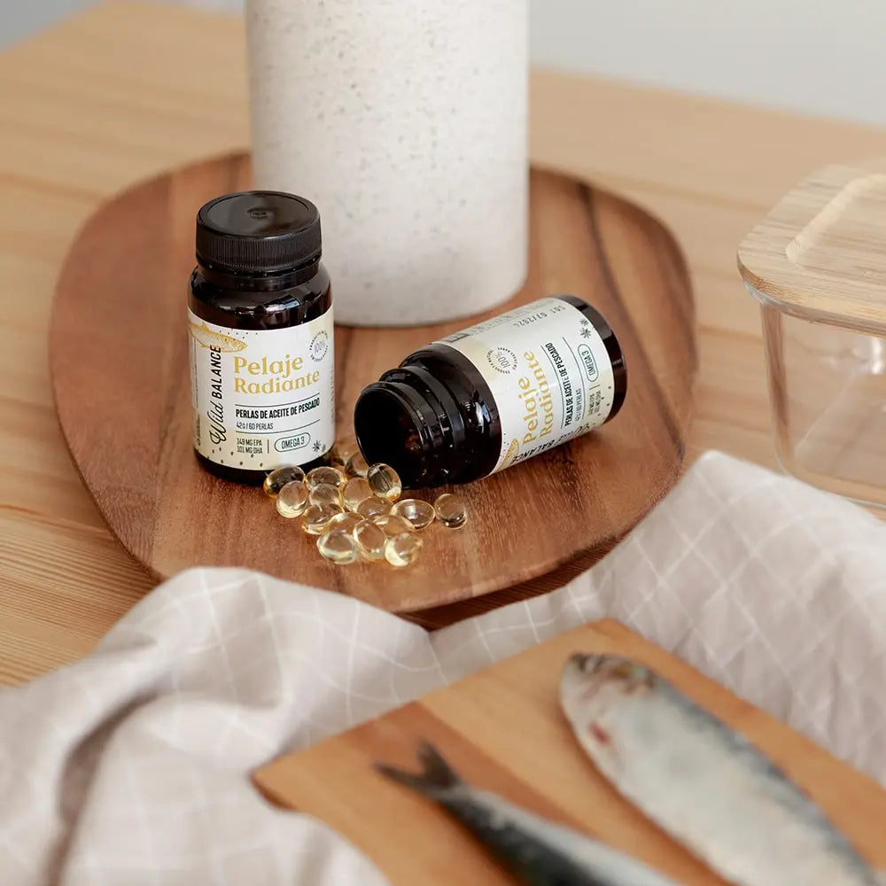 Капсули з риб’ячим жиром для собак та котів Mackerel, Sardine and Herring Oil Pearls WildBalance 60 шт