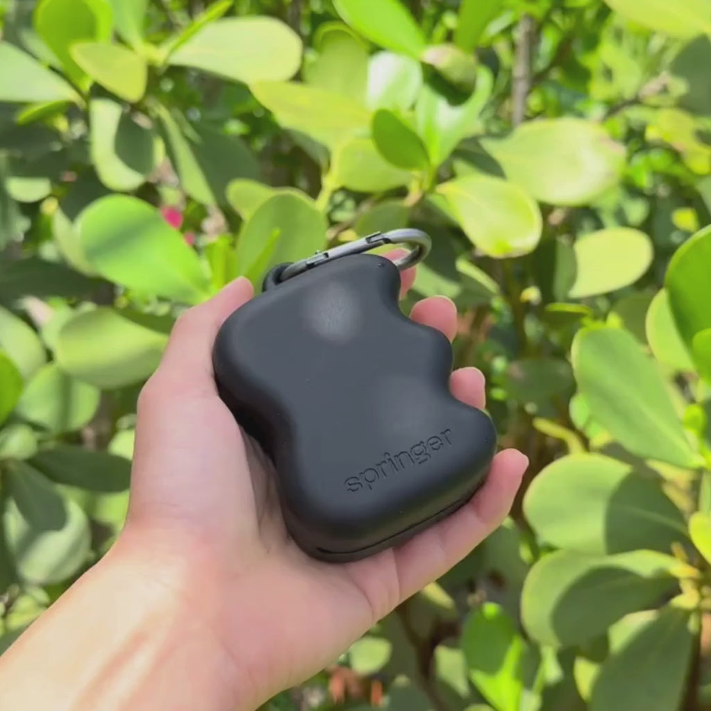 Силіконовий диспенсер для смаколиків Black Springer