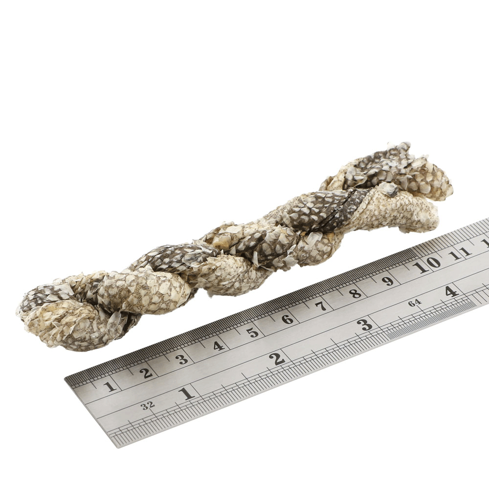 Косички зі 100% шкірки білої риби Sea Jerky Fish4Dogs 100 г