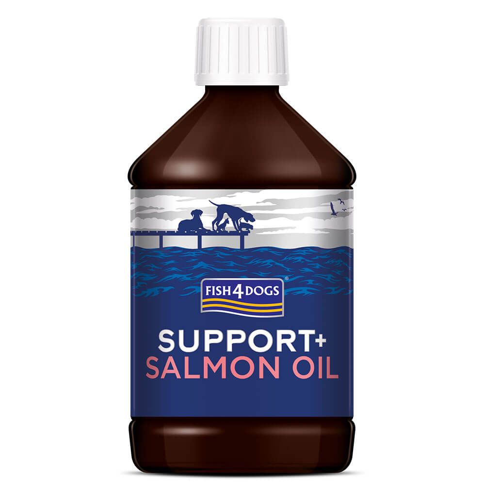 Лососева олія Support+ Salmon Oil Fish4Dogs 500 мл