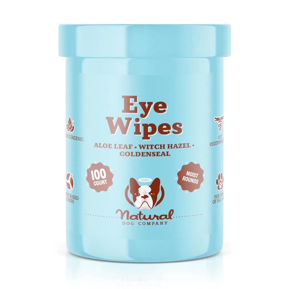 Серветки для очей Eye Wipes Natural Dog Company 100 шт