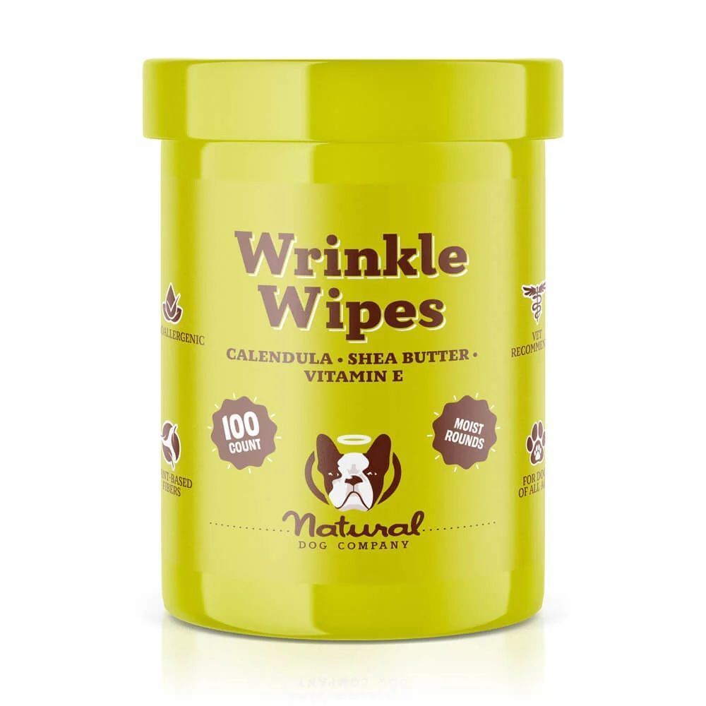 Серветки для складочок Wrinkle Wipes Natural Dog Company