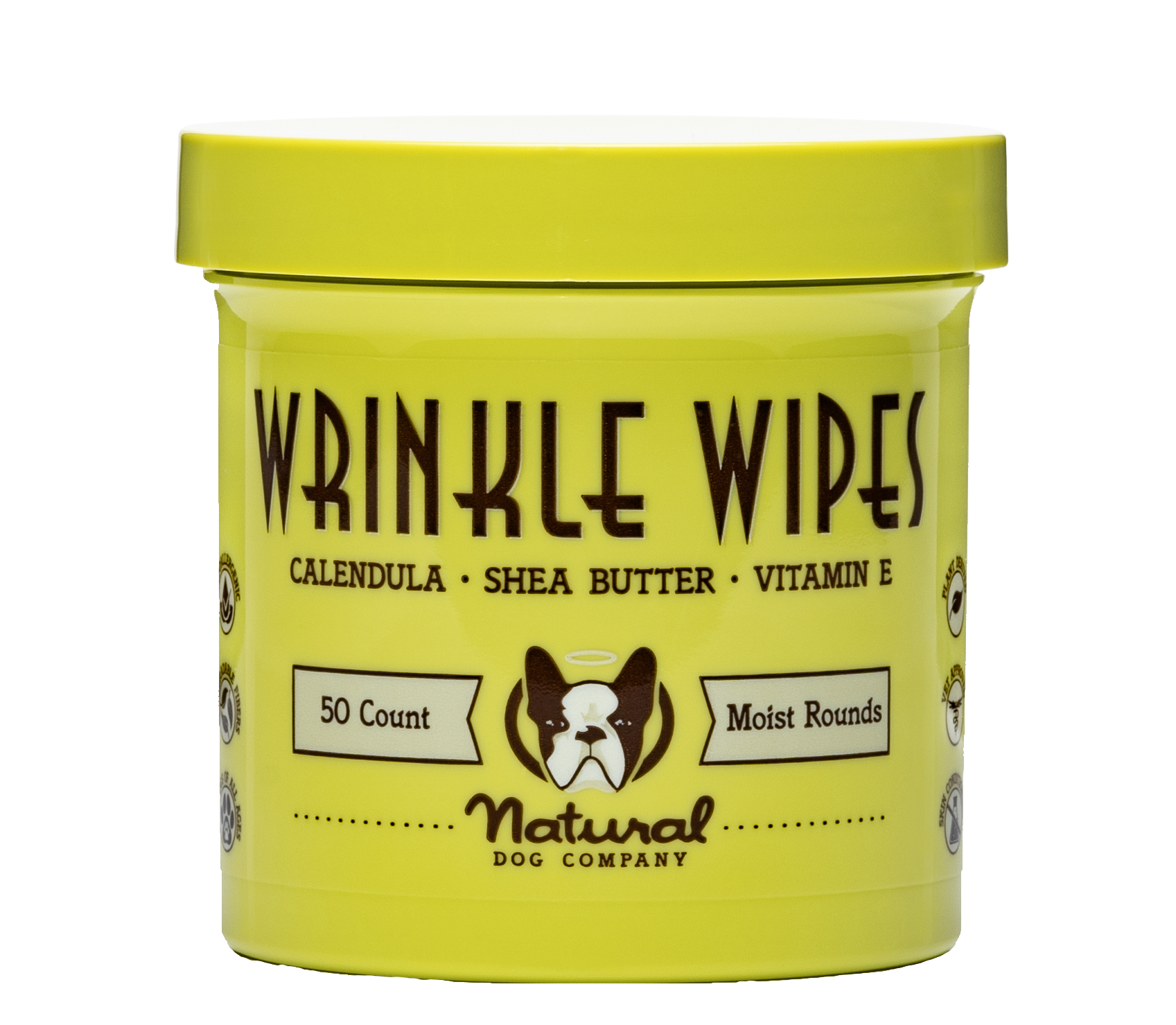 Серветки для складочок Wrinkle Wipes Natural Dog Company