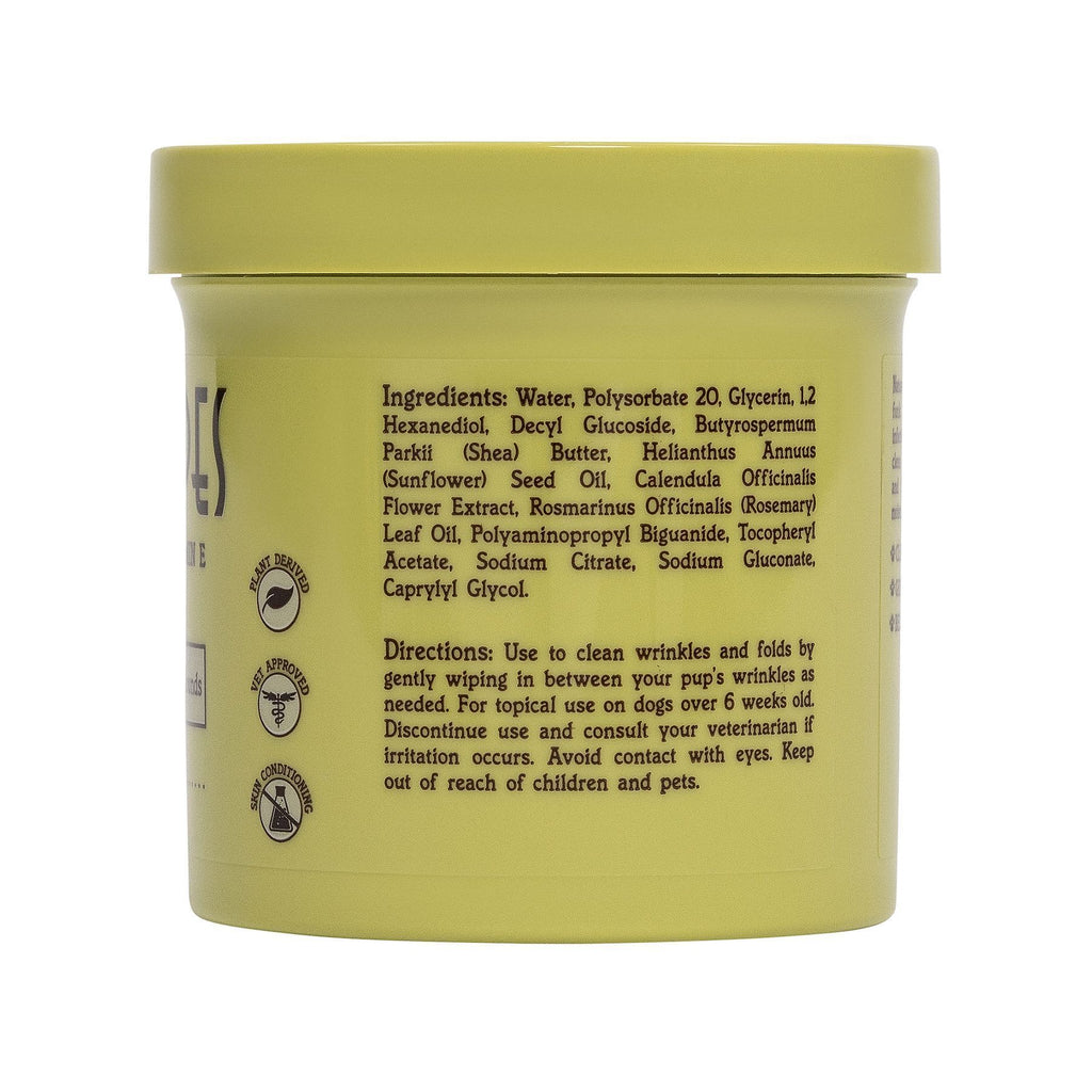 Серветки для складочок Wrinkle Wipes Natural Dog Company