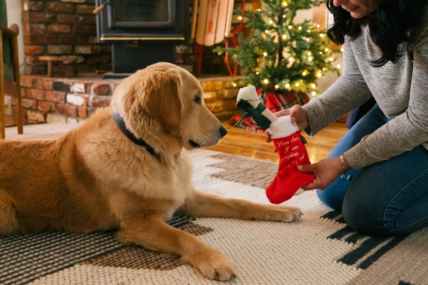 Іграшка Good Dog Stocking Merry Woofmas