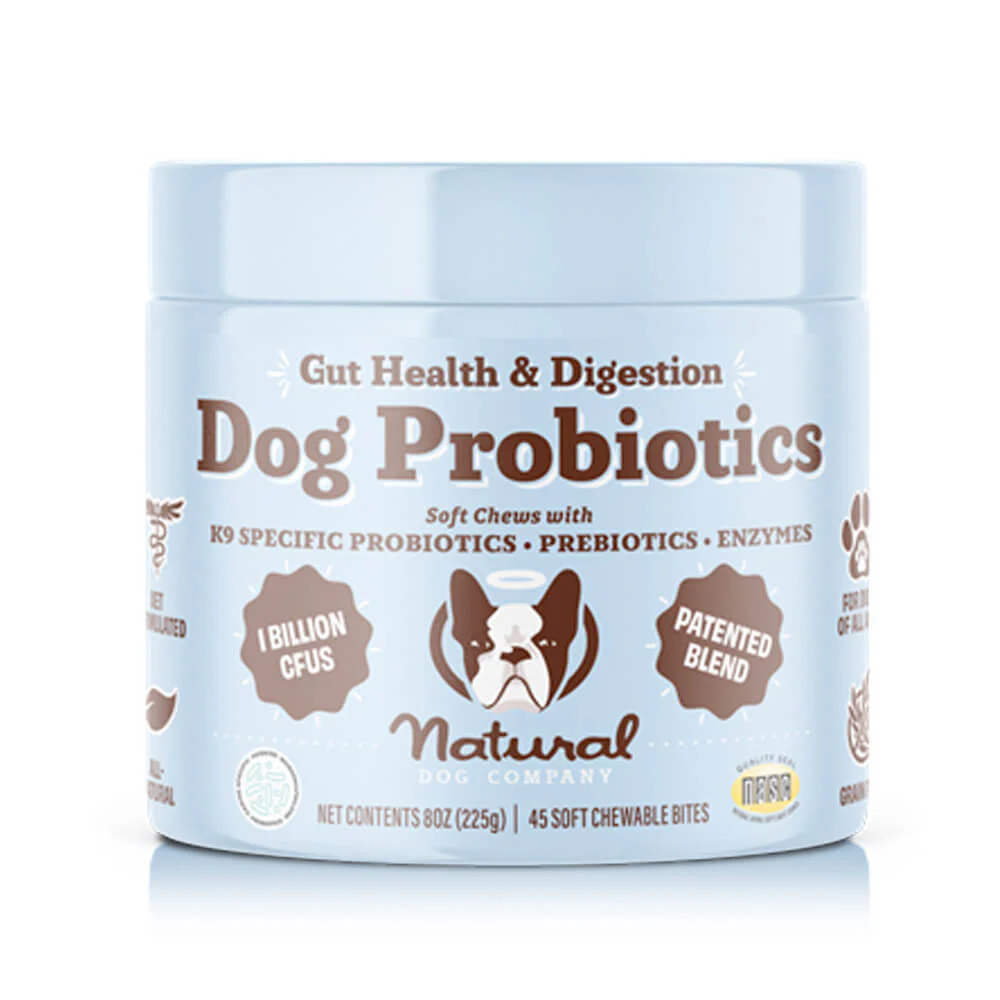 Вітамінний комплекс з пробіотиком SuperFlora Probiotic Natural Dog Company 45шт