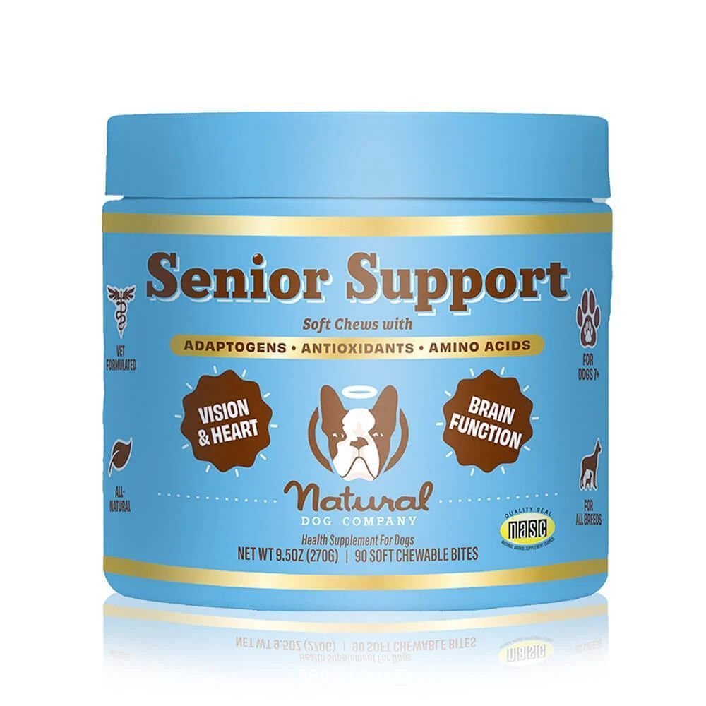 Вітаміни для собак похилого віку Natural Dog Company Senior Support 90шт