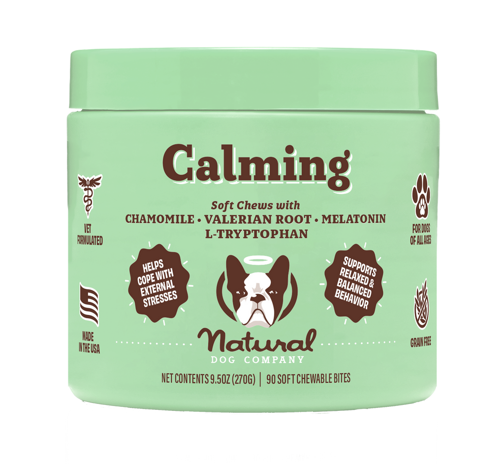 Заспокійливі вітаміни для собак Natural Dog Company Calming Supplement 90шт