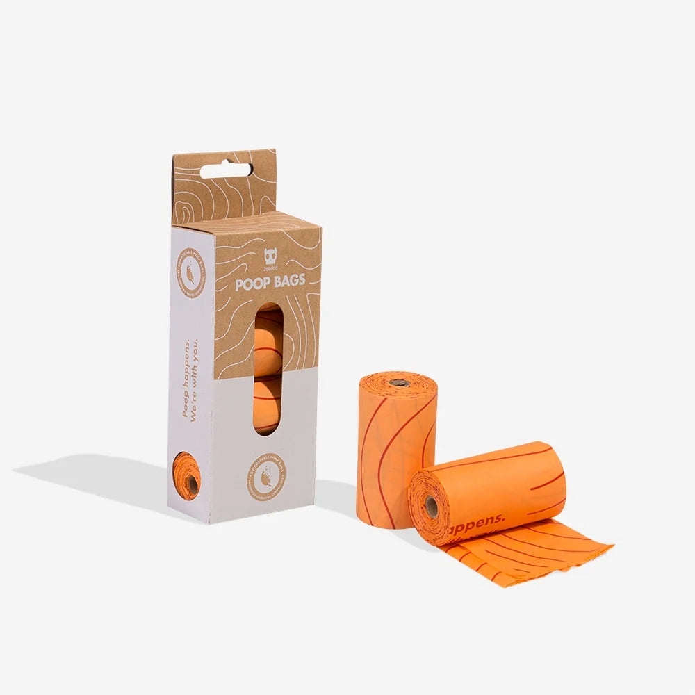 Біорозкладні пакетики Plant Based Poop Bags Zee.Dog 4 шт
