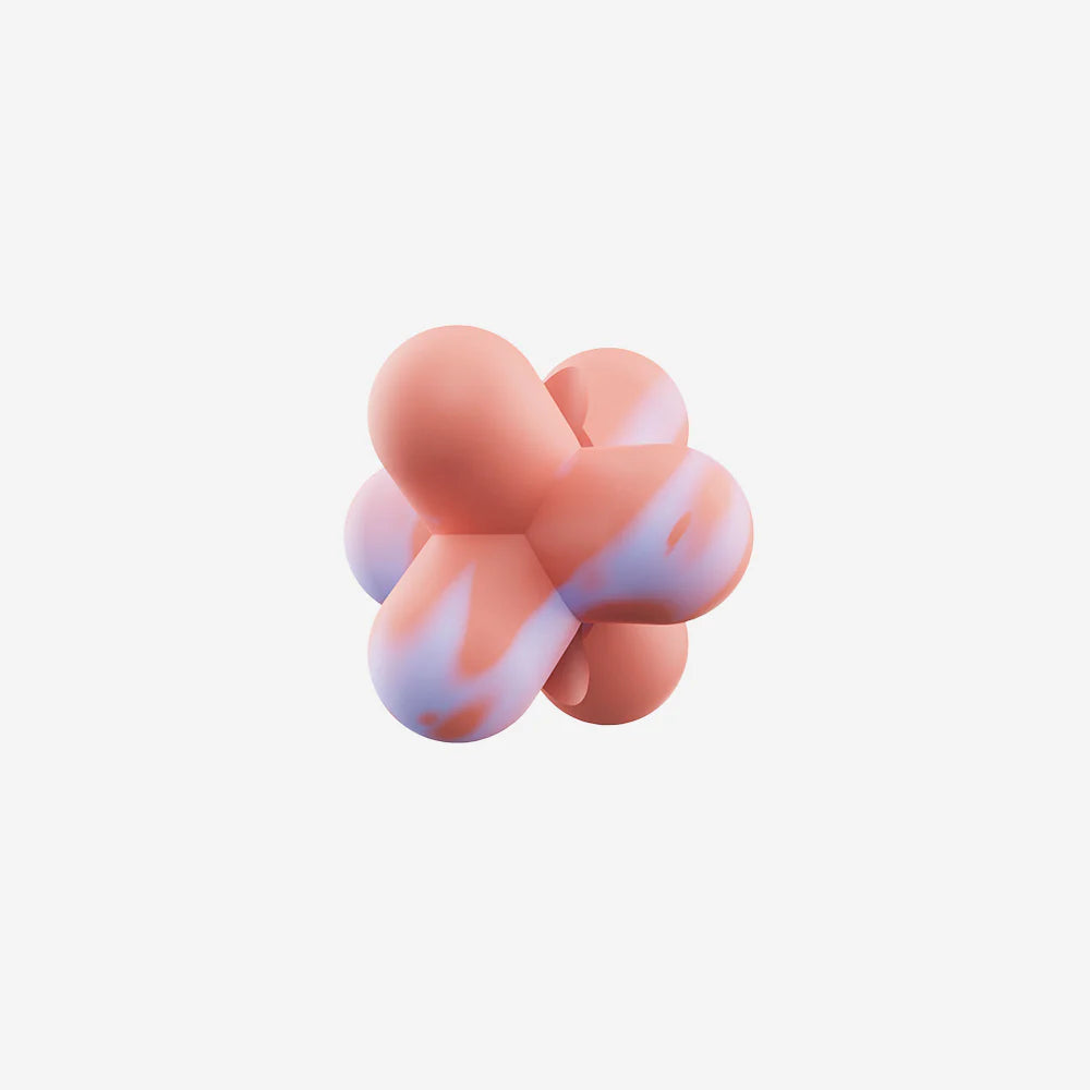 Силіконовий аксесуар-прикраса на повідець Zee.Pinz Abstract Zee.Dog